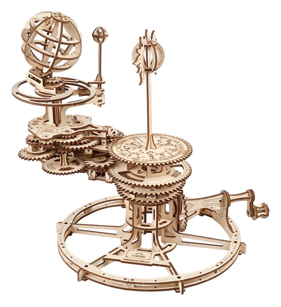 Ugears 3D Wooden Puzzle Mechanical Tellurion