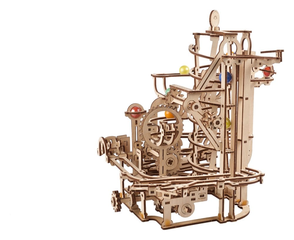 Ugears 3D Wooden Puzzle Marble Run Spiral Hoist