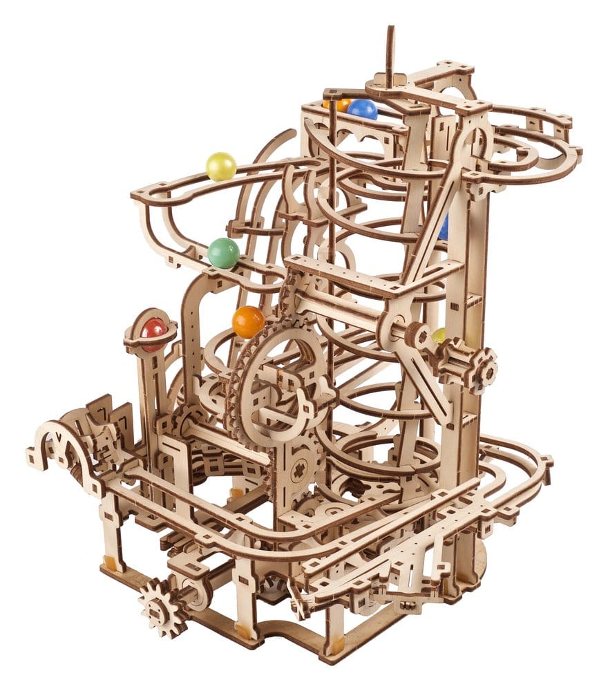Ugears 3D Wooden Puzzle Marble Run Spiral Hoist