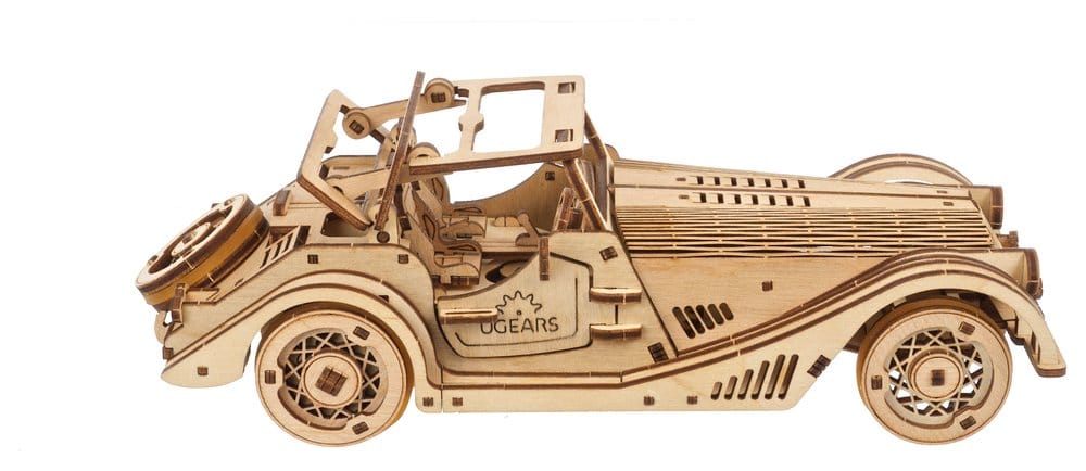 Ugears 3D Wooden Puzzle Sports Car Rapid Mouse