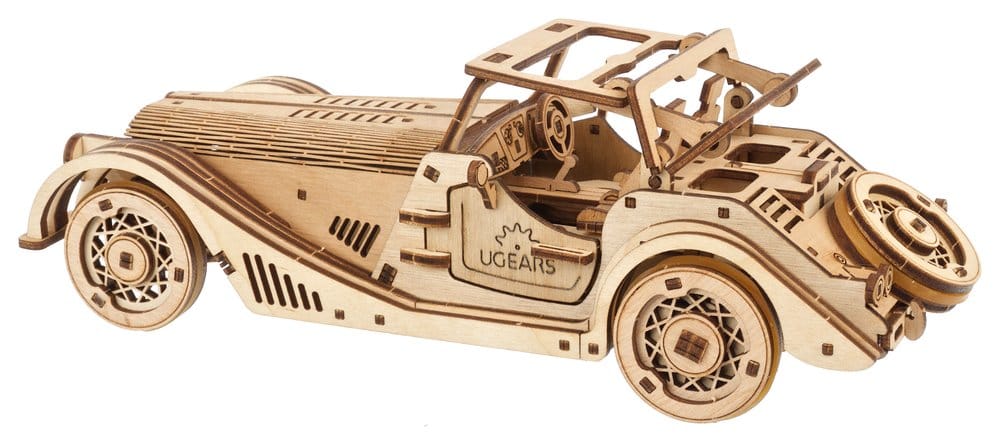 Ugears 3D Wooden Puzzle Sports Car Rapid Mouse
