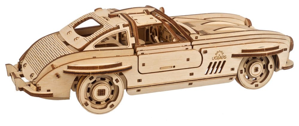 Ugears 3D Wooden Puzzle Winged Sports Coupe