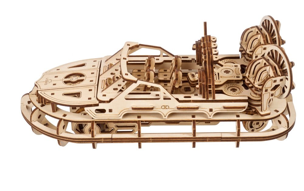 Ugears 3D Wooden Puzzle Rescue Hovercraft