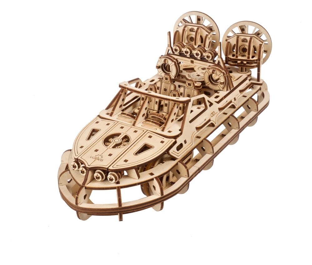Ugears 3D Wooden Puzzle Rescue Hovercraft