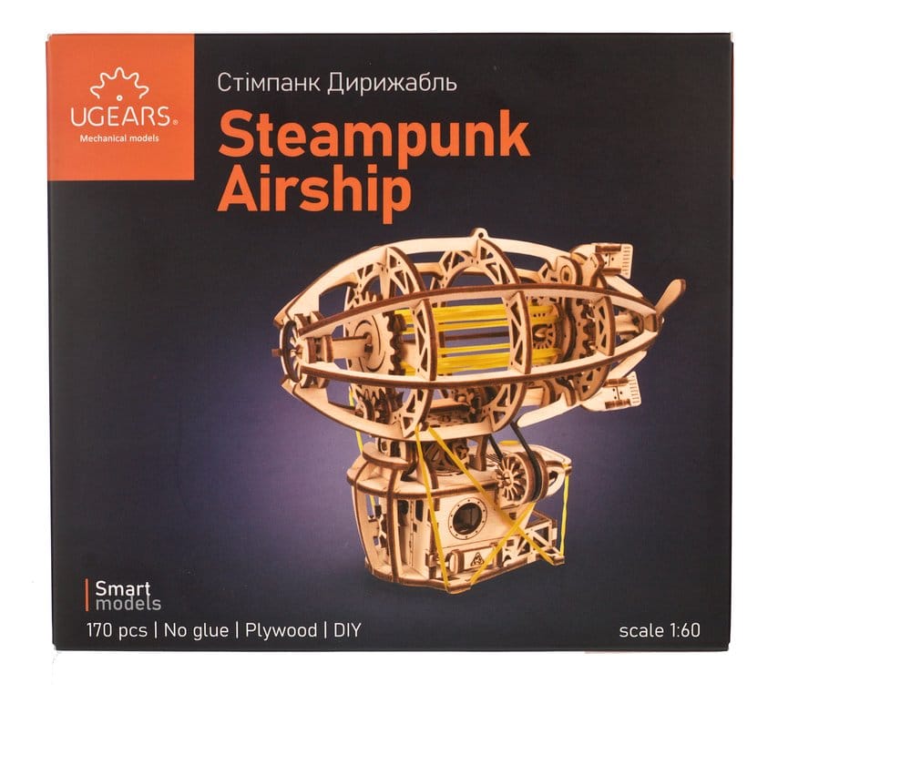 Ugears 3D Wooden Puzzle Steampunk Airship