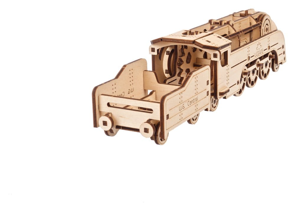 Ugears 3D Wooden Puzzle Mini Locomotive
