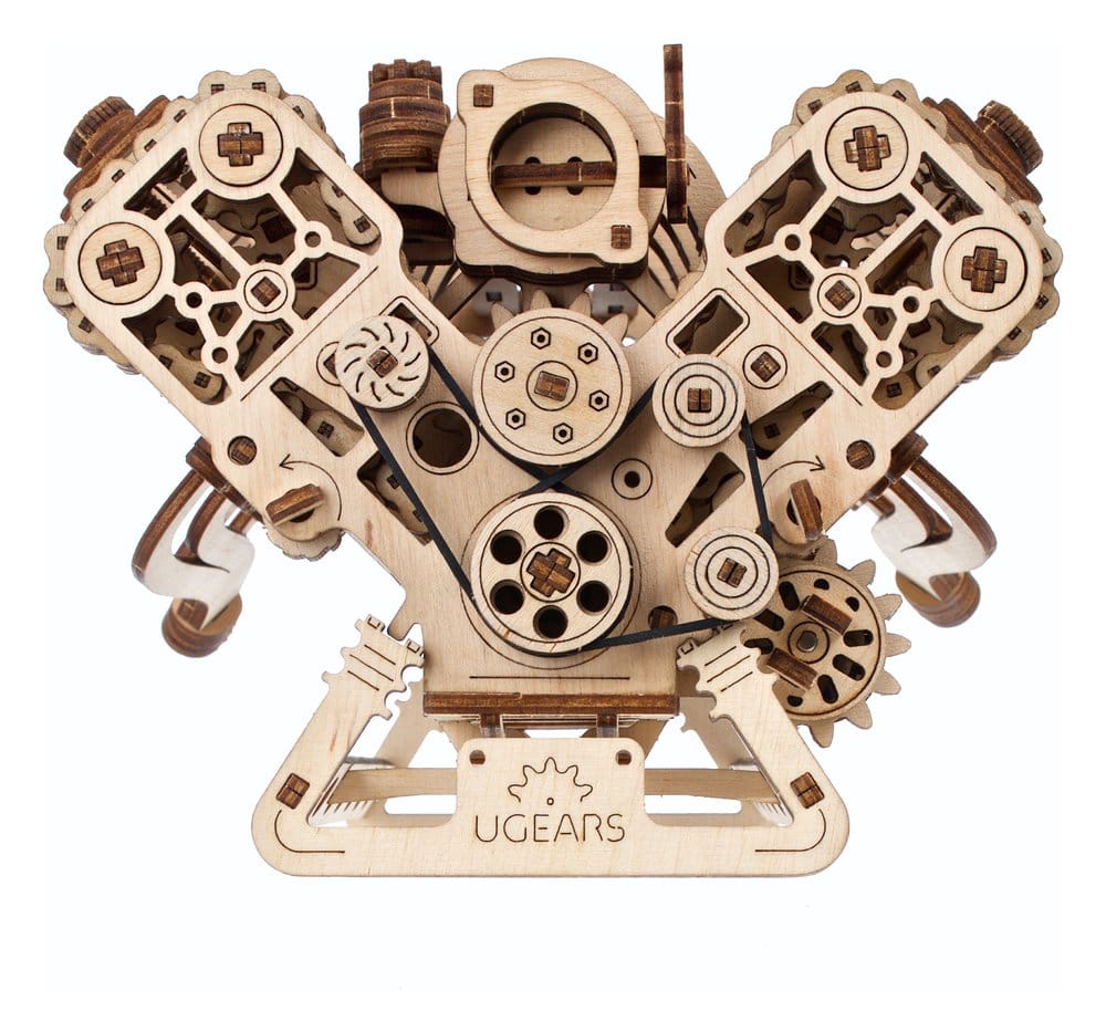 Ugears 3D Wooden Puzzle V8 Engine