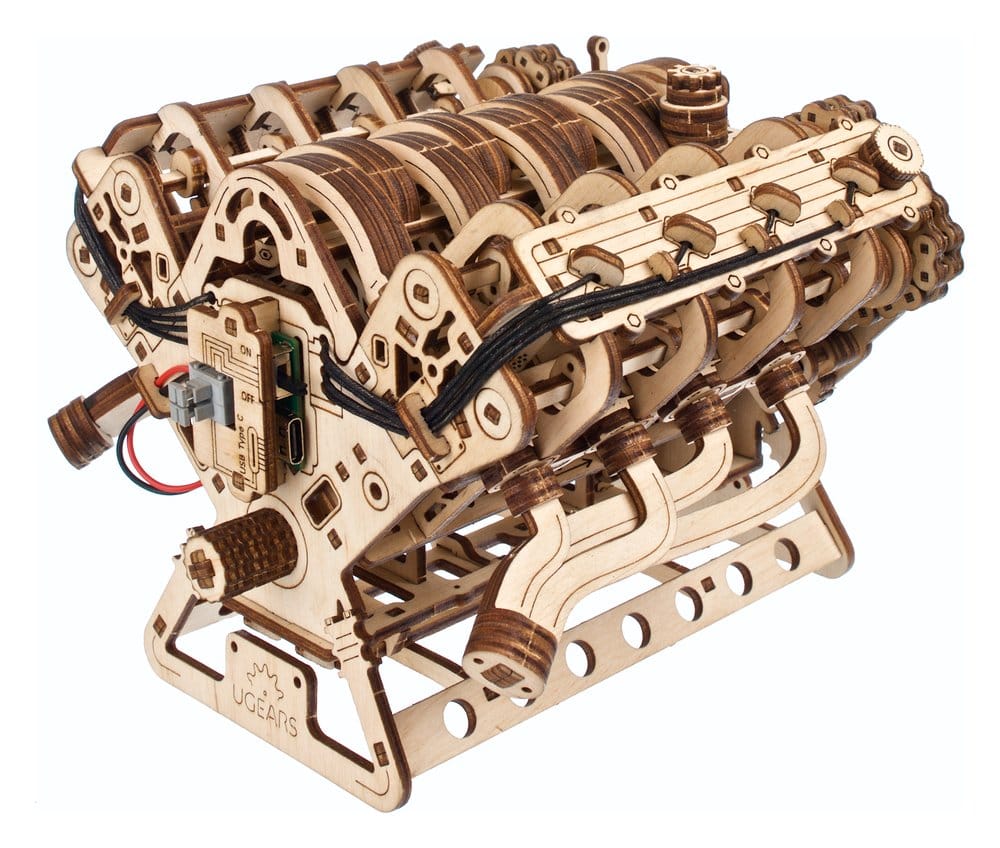 Ugears 3D Wooden Puzzle V8 Engine