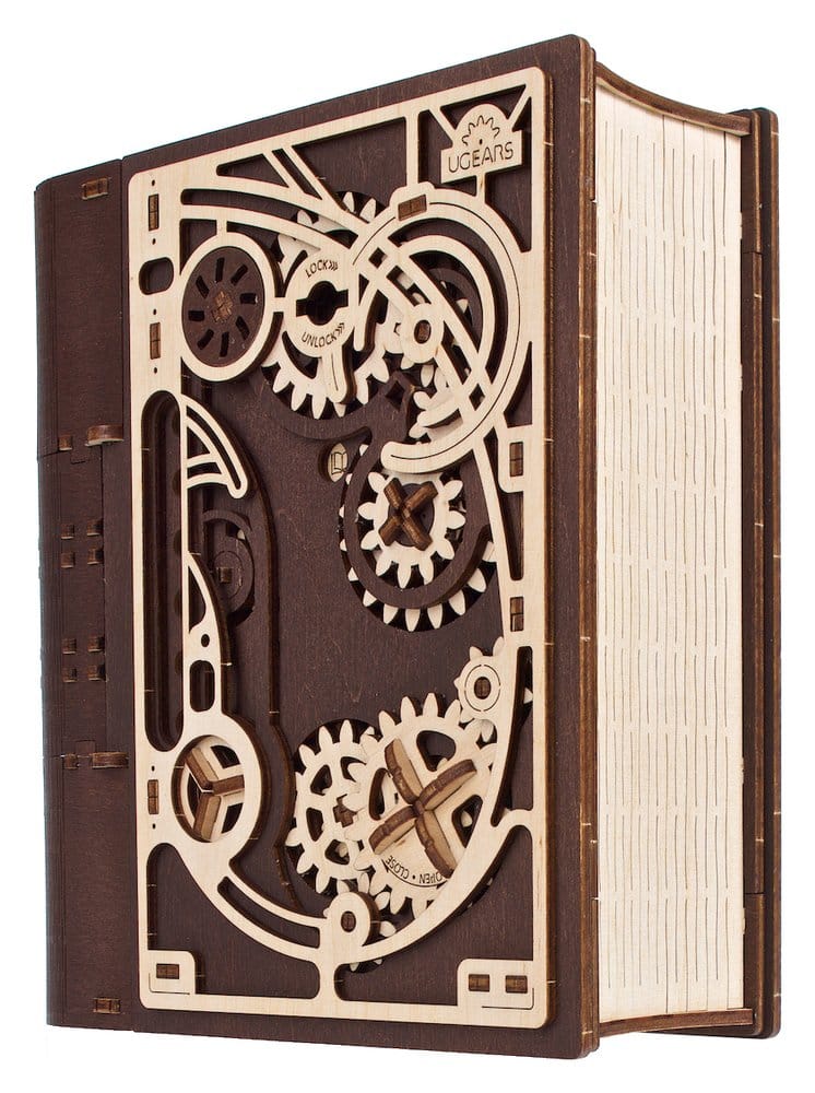 Ugears 3D Wooden Puzzle Book of Secrets