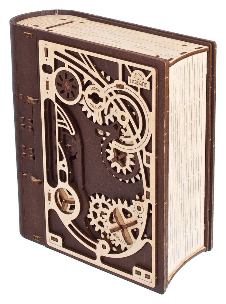 Ugears 3D Wooden Puzzle Book of Secrets