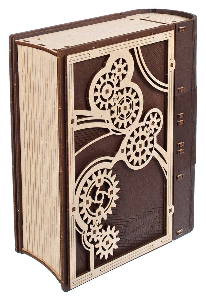 Ugears 3D Wooden Puzzle Book of Secrets