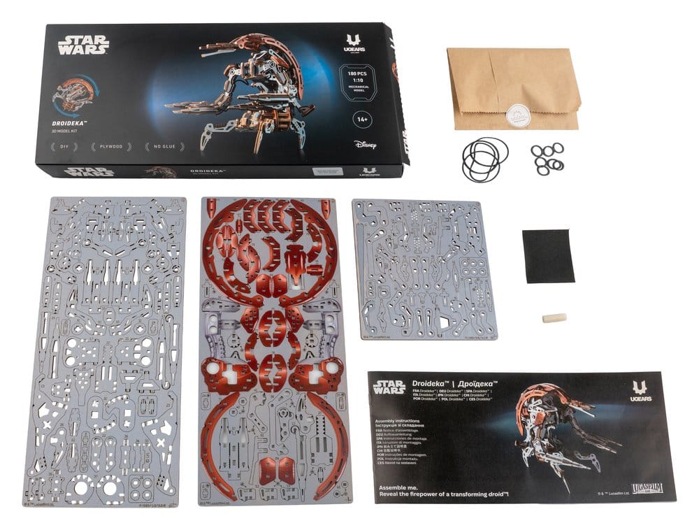 Star Wars 3D Wooden Puzzle Droideka