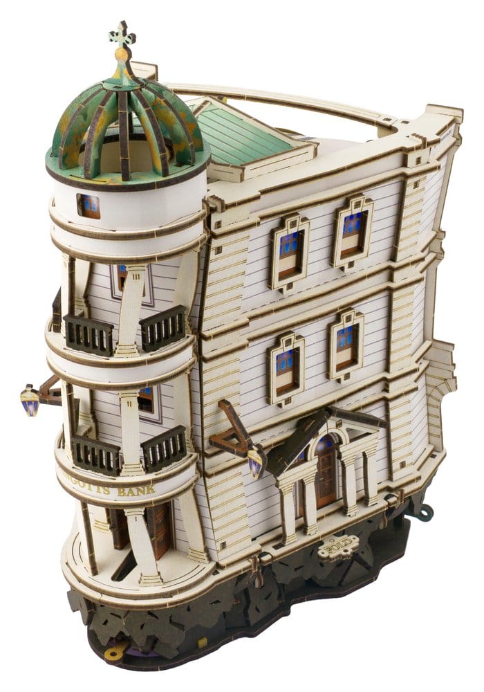 Harry Potter 3D Wooden Puzzle Gringotts Bank Marble Run
