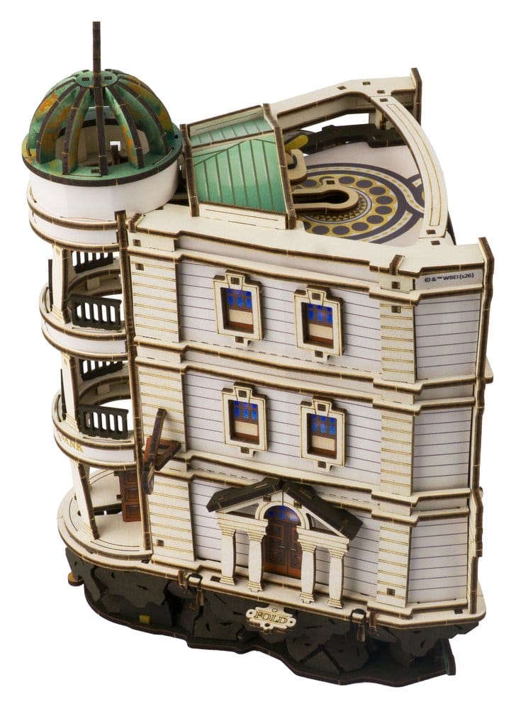 Harry Potter 3D Wooden Puzzle Gringotts Bank Marble Run