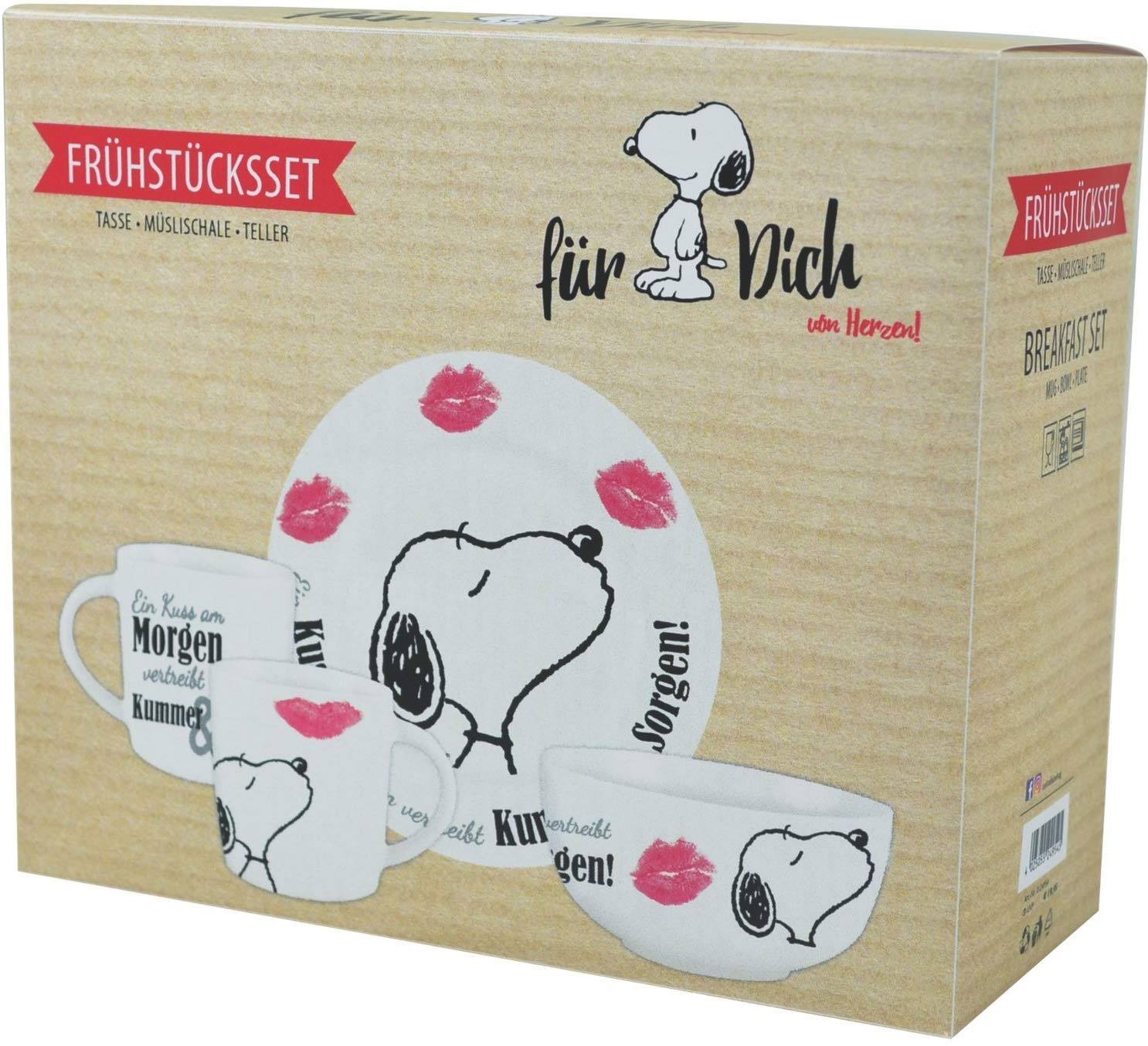 Peanuts Frühstücksset Snoopy