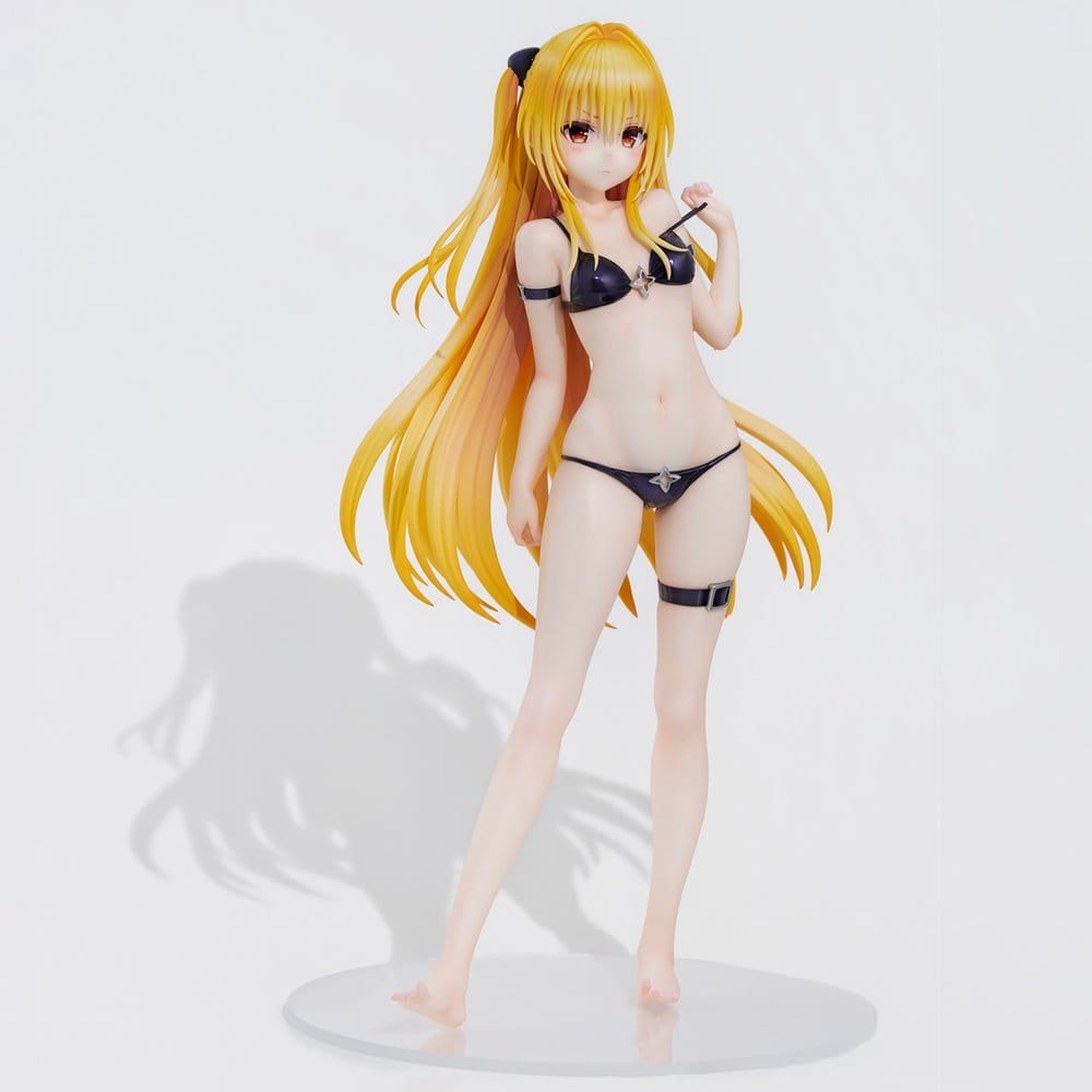 To Love Ru Darkness Swimsuit Series PVC Figure 1/4 Golden Darkness 39 cm