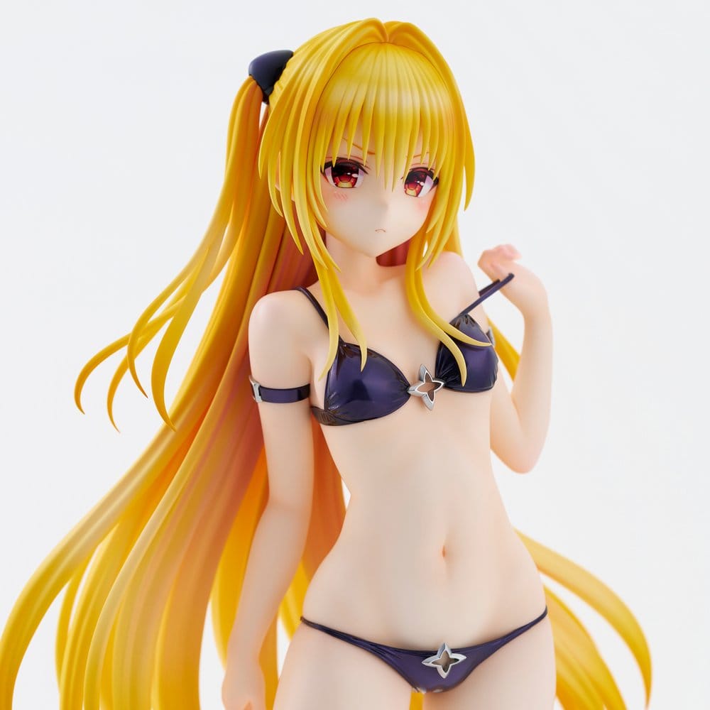 To Love Ru Darkness Swimsuit Series PVC Figure 1/4 Golden Darkness 39 cm