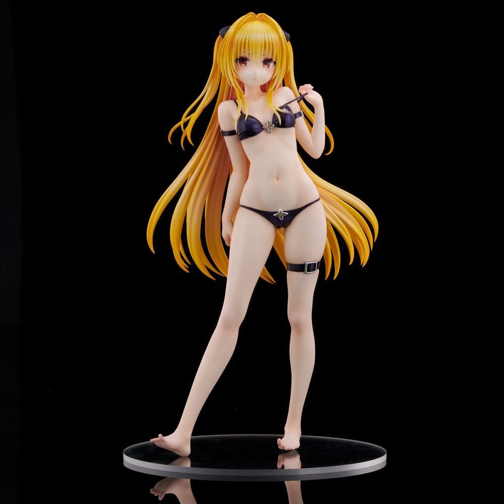 To Love Ru Darkness Swimsuit Series PVC Figure 1/4 Golden Darkness 39 cm