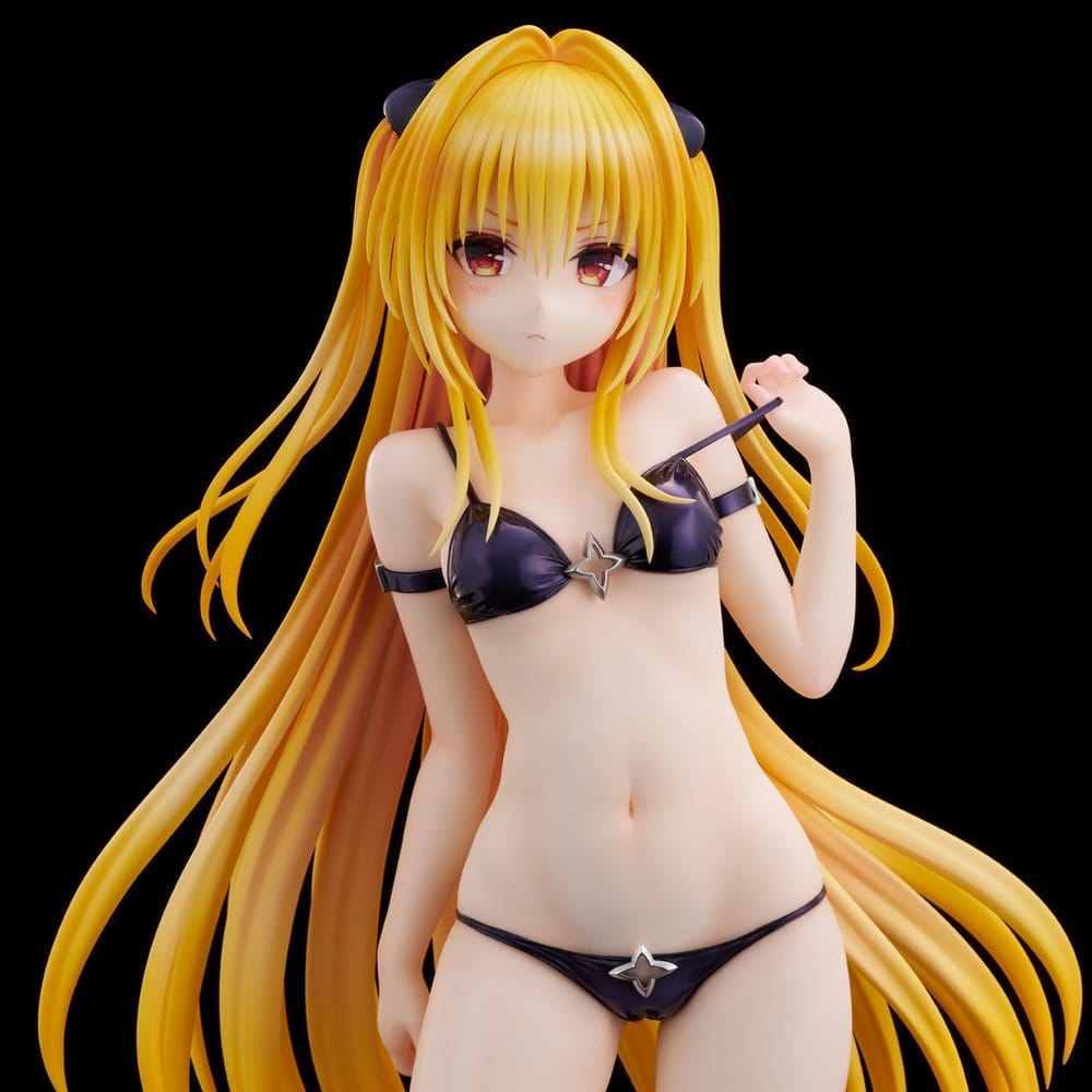 To Love Ru Darkness Swimsuit Series PVC Figure 1/4 Golden Darkness 39 cm