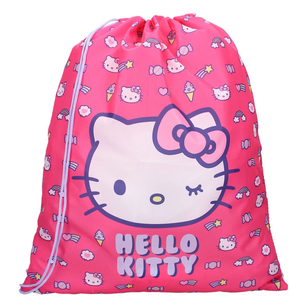 Sanrio Sport Bag Hello Kitty Follow The Rainbow