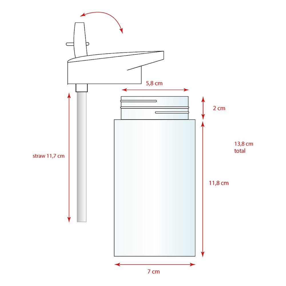 Sanrio Water Bottle Hello Kitty Drink Up