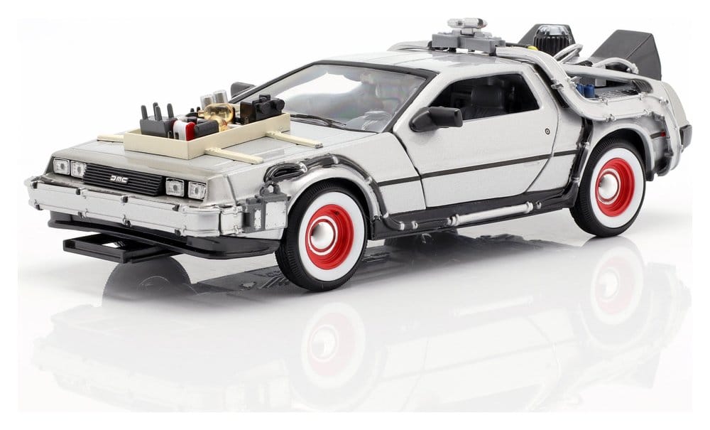 Zurück in die Zukunft III Druckgussmodell 1/24 ´81 DeLorean LK Coupé