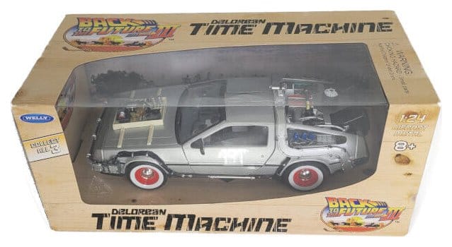 Zurück in die Zukunft III Druckgussmodell 1/24 ´81 DeLorean LK Coupé