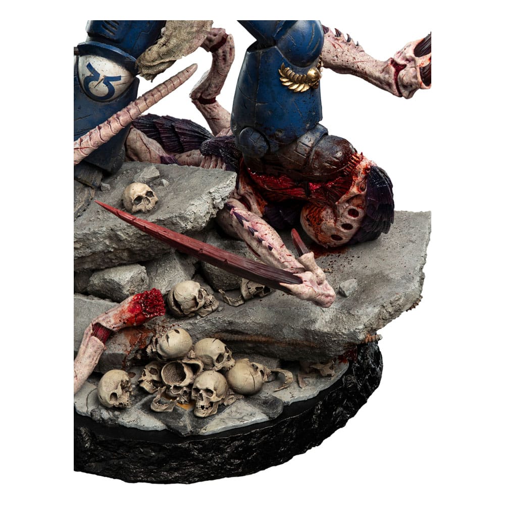 Warhammer 40.000: Space Marine 2 Statue 1/6 Lieutenant Titus Battleline Edition 63 cm