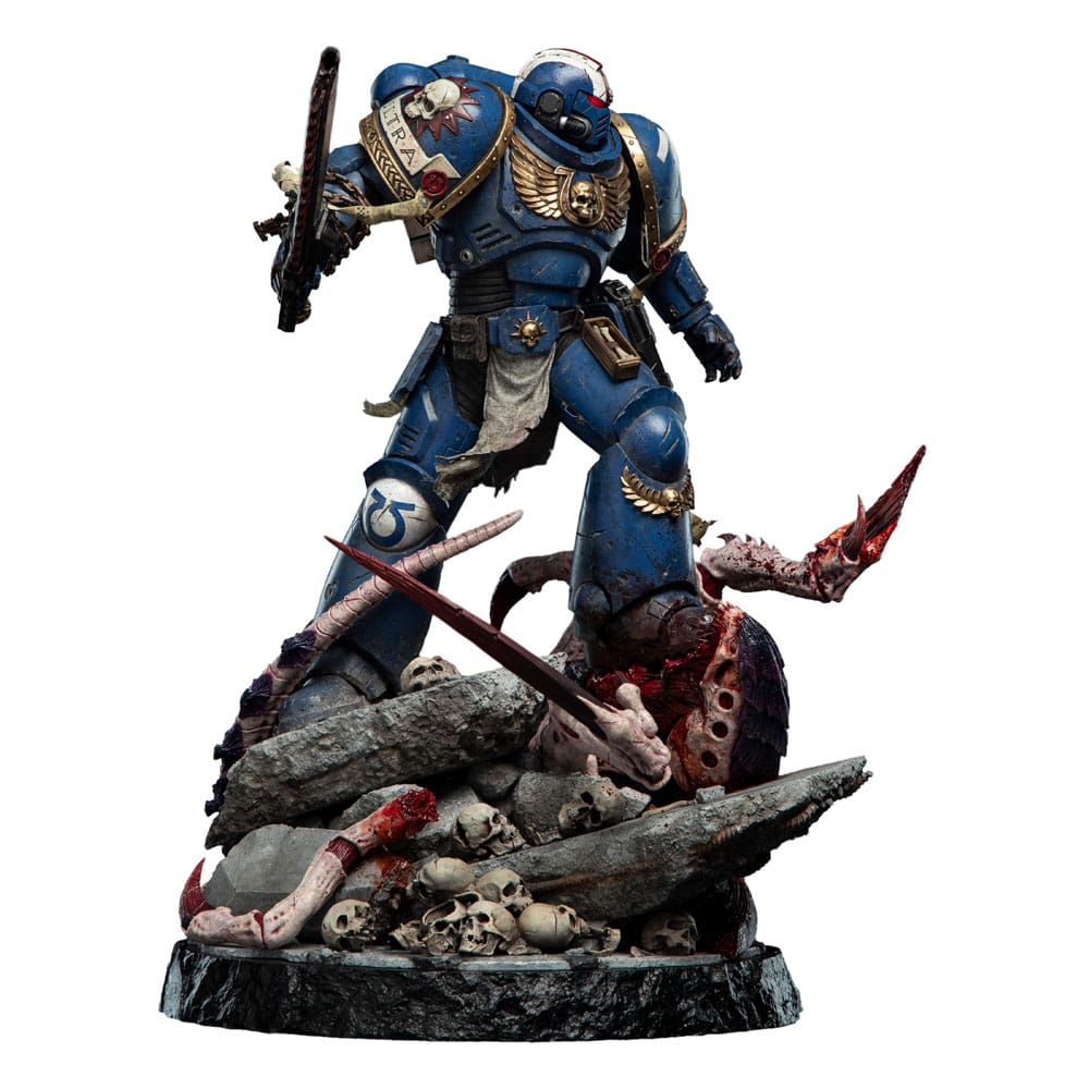 Warhammer 40.000: Space Marine 2 Statue 1/6 Lieutenant Titus Battleline Edition 63 cm