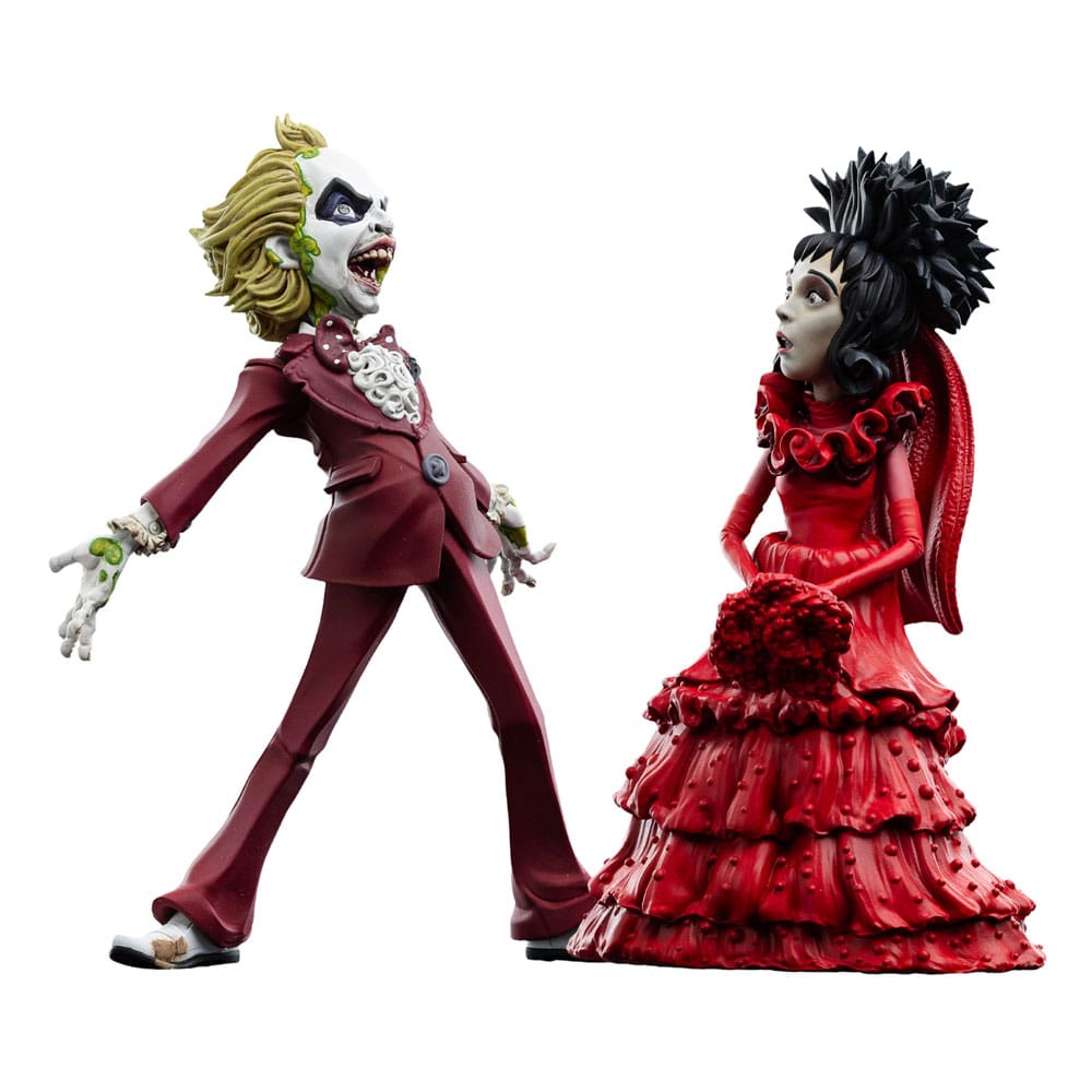 Beetlejuice Mini Epics Vinyl Figures Betelgeus & Lydia (Twin Pack) 16 cm