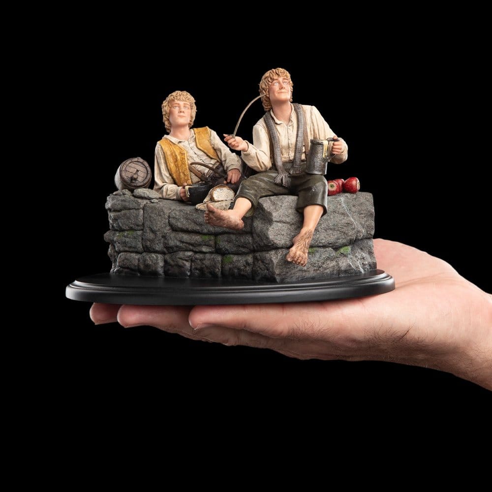 The Lord of the Rings Mini Statue Merry and Pippin 12 cm