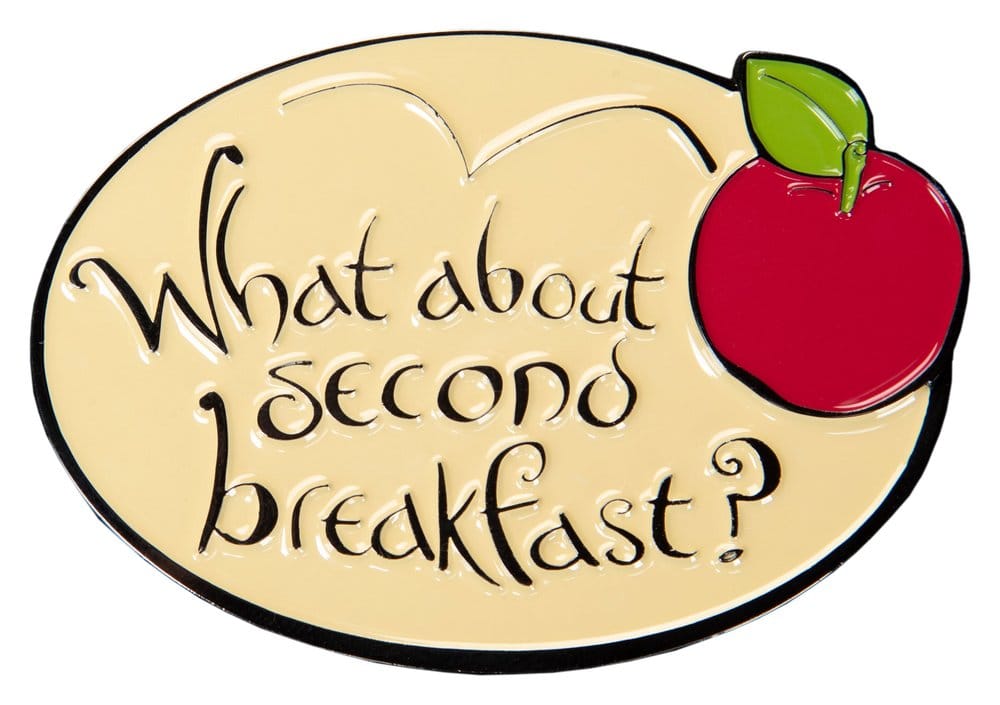 Lord of the Rings Magnet What About Second Breakfast? (Enamel) 7 cm