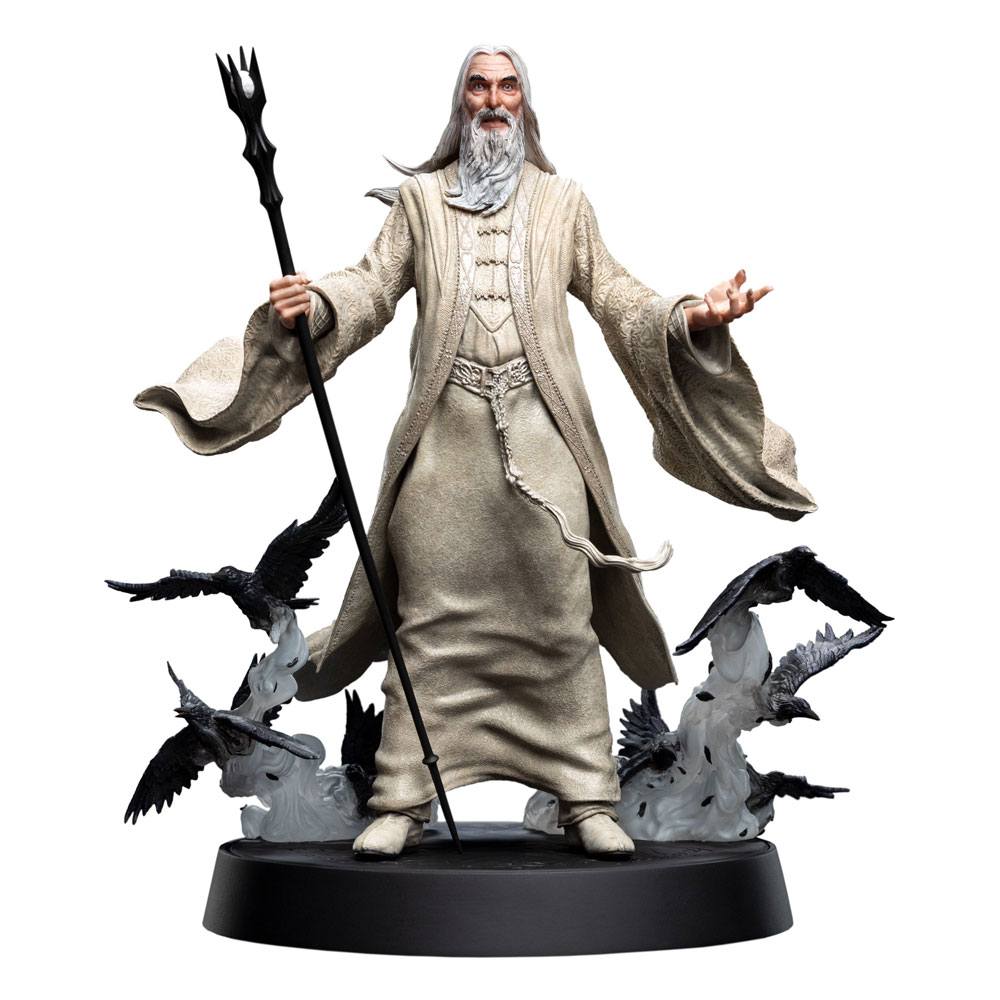 Der Herr der Ringe Figures of Fandom PVC-Statue Saruman der Weiße 26 cm