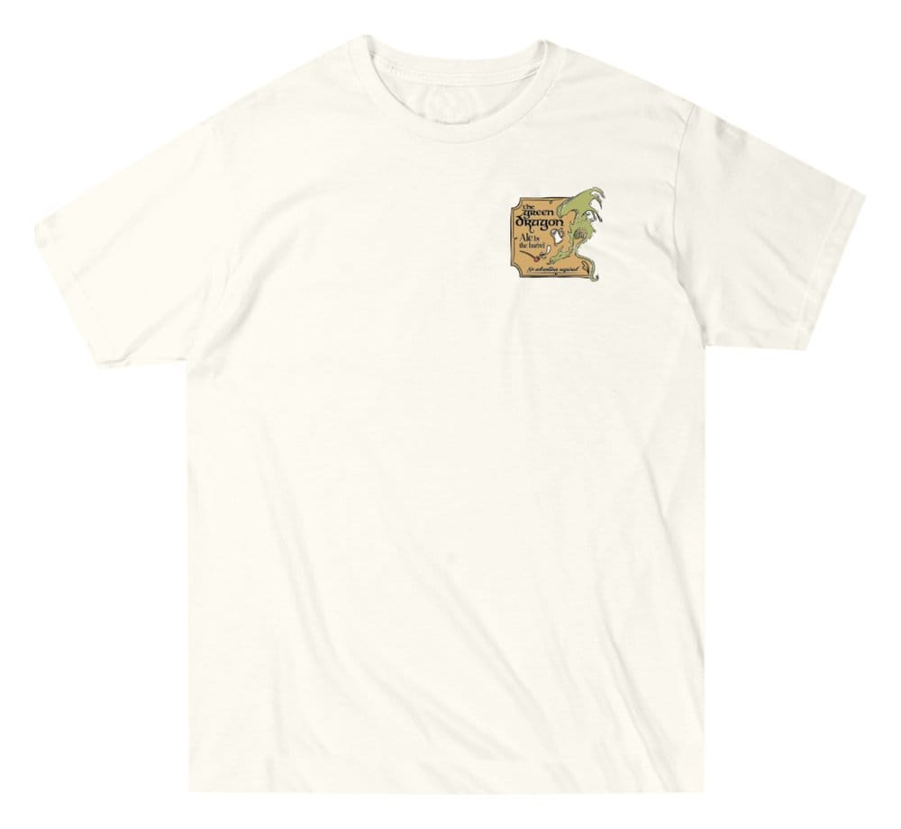 The Lord of the Rings T-Shirt Green Dragon Inn / Cream L