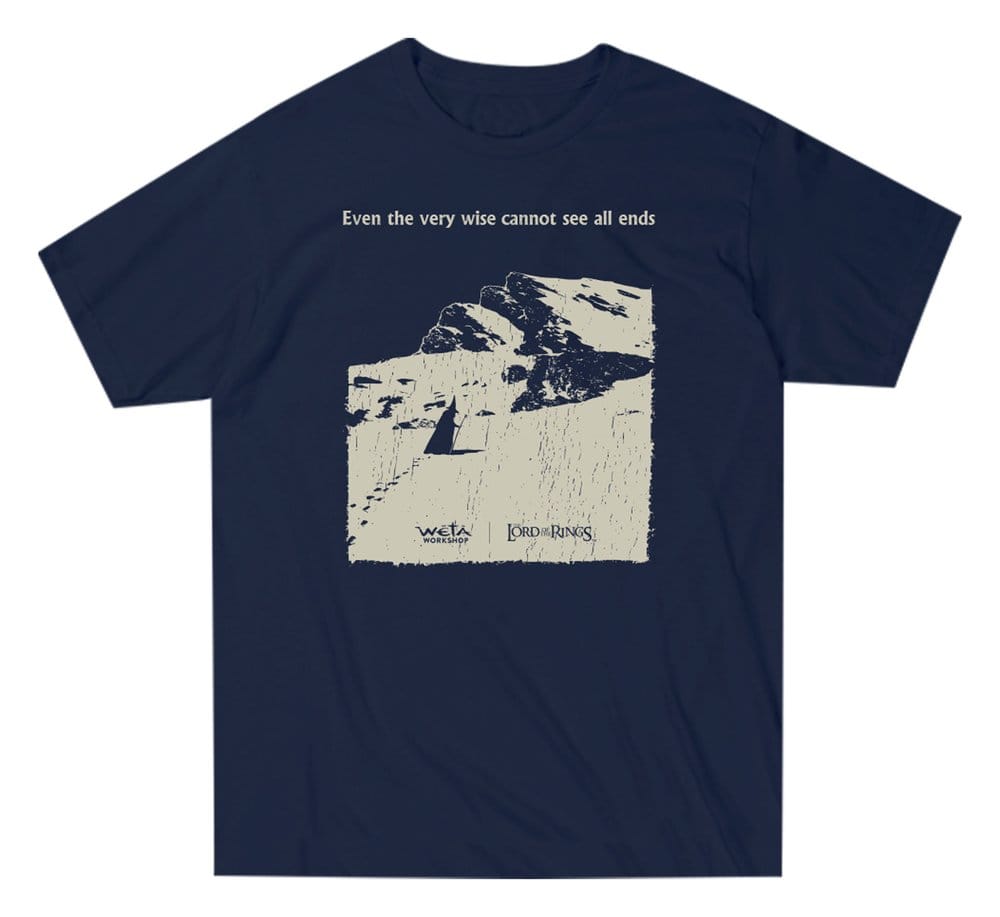The Lord of the Rings T-Shirt Wise Cannot See / Navy XL