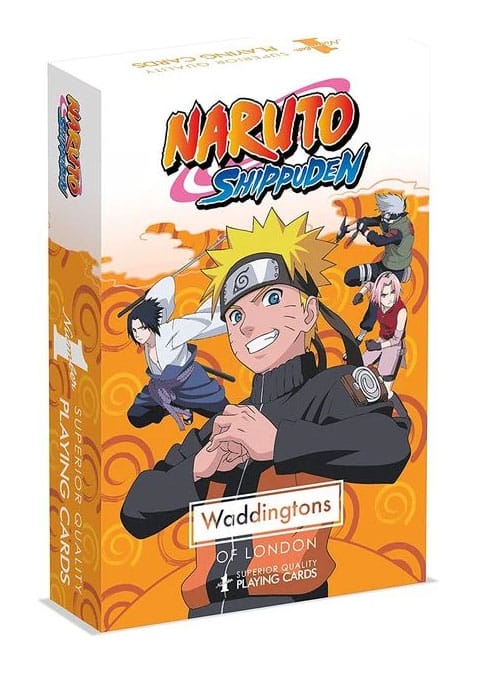 Naruto Nummer 1 Spielkarten *Deutsche Verpackung*