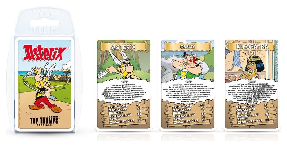 Asterix Card Game Top Trumps *German Version*