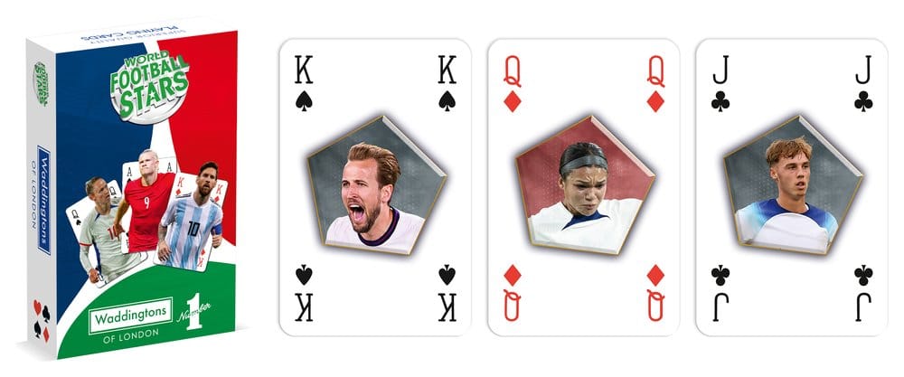 World Soccer Stars No 1 Playing Cards *English Version*