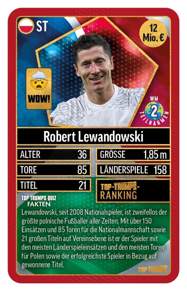 World Football Stars Card Game 200 Starter Pack *German Version*