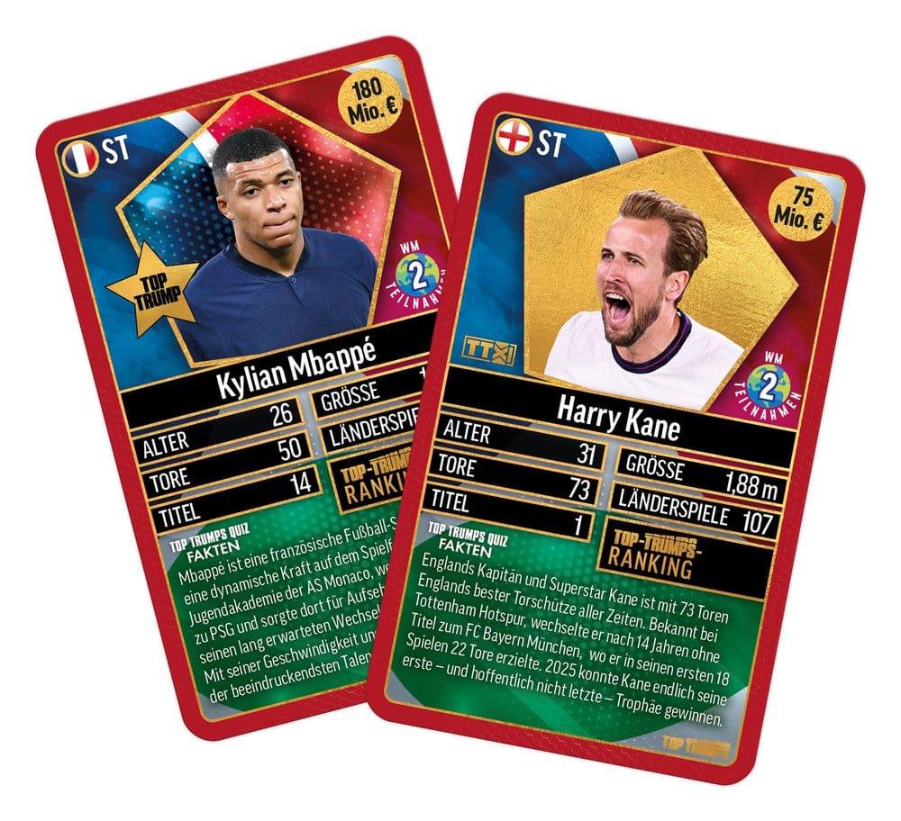 World Football Stars Card Game 200 Starter Pack *German Version*