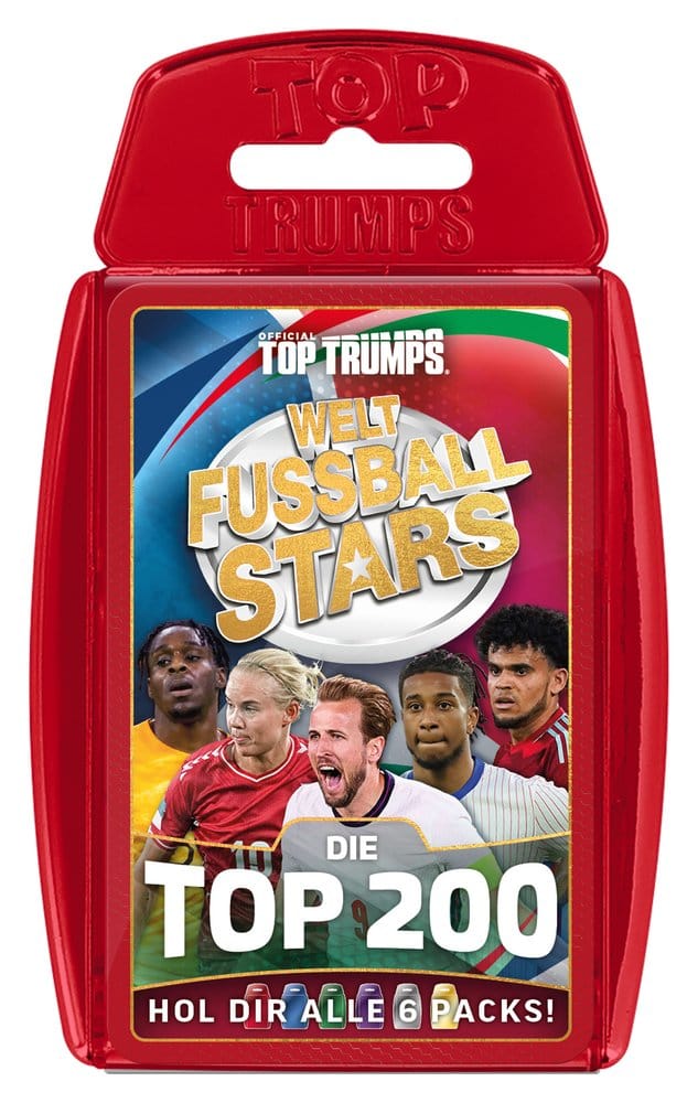 World Football Stars Card Game 200 Starter Pack *German Version*