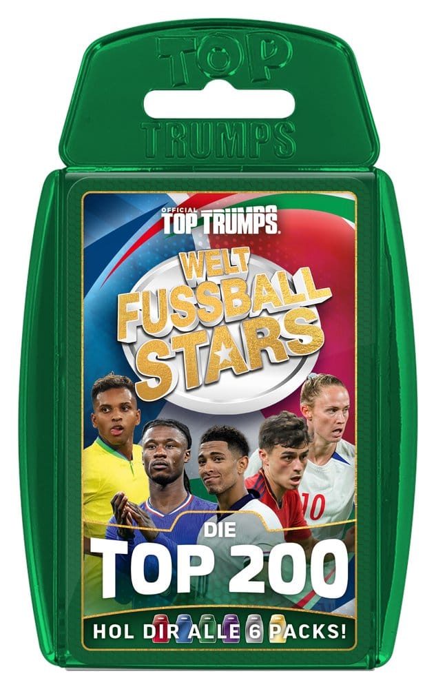World Football Stars Card Game 200 Pack 3 *German Version*