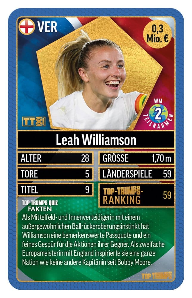 World Football Stars Card Game 200 Pack 2 *German Version*