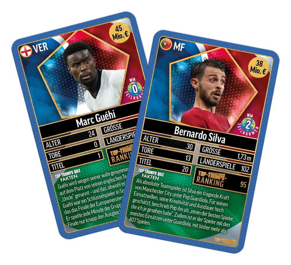 World Football Stars Card Game 200 Pack 2 *German Version*