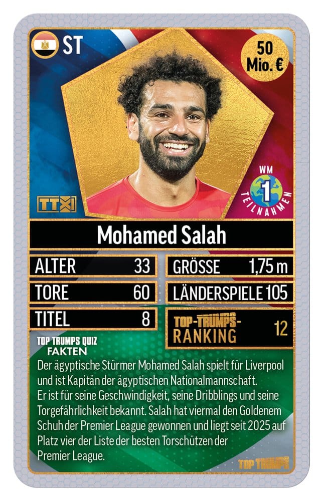 World Football Stars Card Game 200 Pack 5 *German Version*