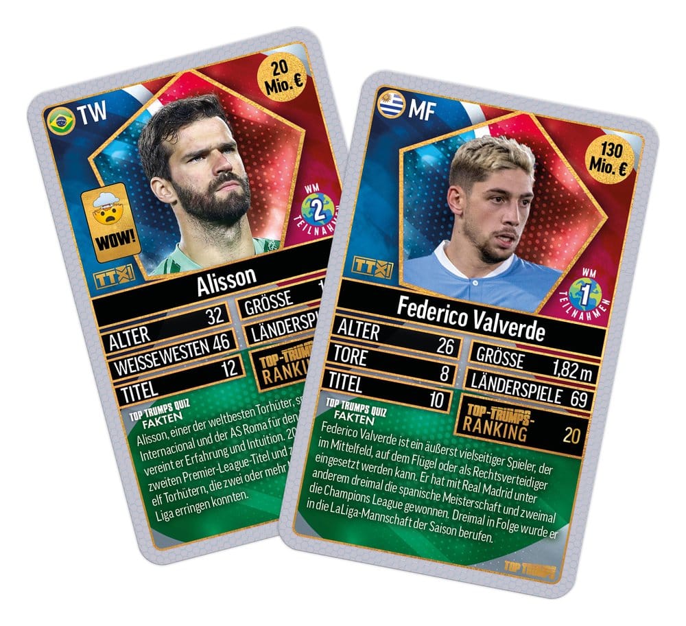 World Football Stars Card Game 200 Pack 5 *German Version*