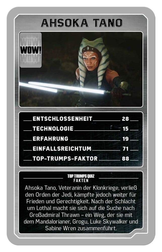 The Mandalorian and Grogu Card Game Top Trumps Collectables *German Version*