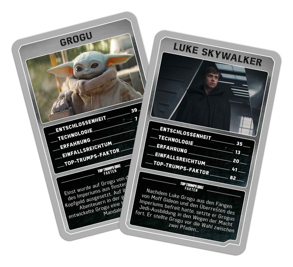 The Mandalorian and Grogu Card Game Top Trumps Collectables *German Version*