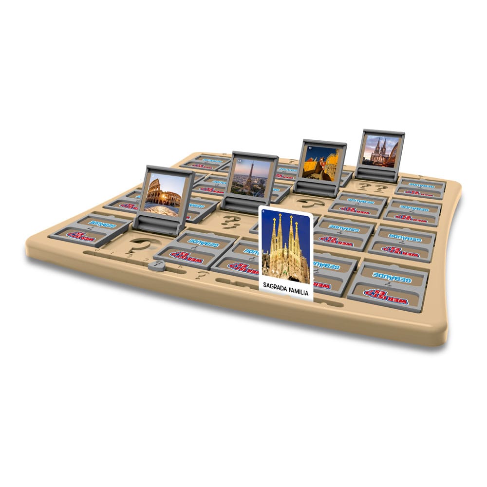 Board Game Guess Who Famous Buildings *German Version*