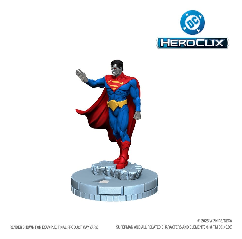 DC Comics Wizkids HeroClix Iconix Mini Figures Fortress of Solitude Vol 1 13 cm